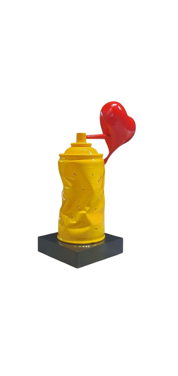 SPRAY HEART LUXE LOVE – Escultura única 2026 – photo 3